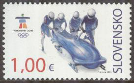 Slovakien – M  629 OS i Vancouver 2010 4-mansbob, 1 kpl **