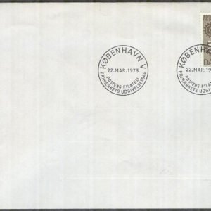 Danmark – FDC 1973-03-22 – Arbetsskyddslagen 100 år, 1 kpl