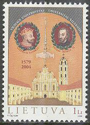 Litauen – M  841 Universitetet i Vilnius 450 år, 1 kpl **