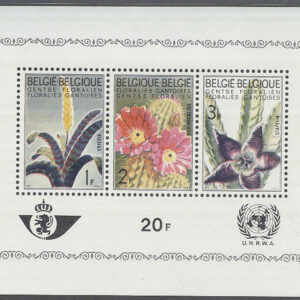 Belgien – M BL  32 Blomshow i Gent, block **