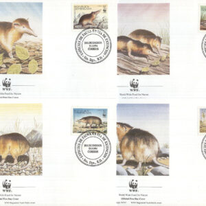 Dominikanska Republiken – FDC 1994-03-15 – Haitisnabelslidmus – WWF, 4 kpl