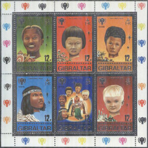 Gibraltar – M BL   6 Internationella Barnåret 1979, Block 6