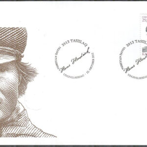 Grönland – FDC 2012-10-22 – Expeditioner X – Hans Hendrik, 1 kpl Vinjett 1