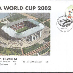 Sydkorea – Minnespost 2002-06-01 – Uruguay – Danmark 1-2 Vinjett