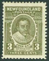 Newfoundland – M   70 John Guy, anförare för de första nybyggarna, 3 C *