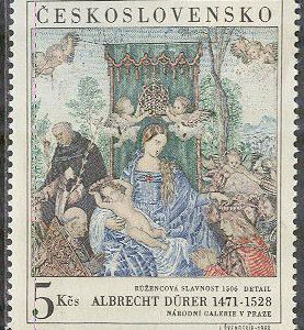 Tjeckoslovakien – M 1805 Fédération Internationale de Philatélie (FIP)-dag 1968, 1 kpl **