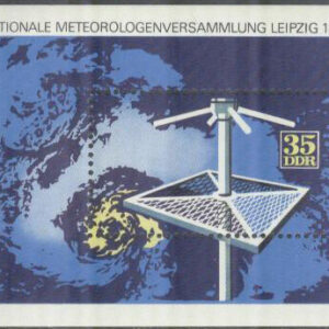 DDR – M BL  35 Meteorolog Församlingen 100 år – Vädermätare, Block **