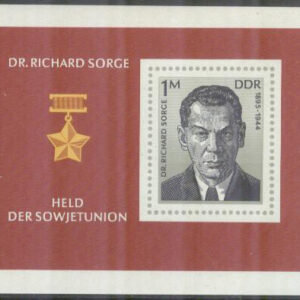DDR – M BL  44 Dr. Richard Sorge – Journalist, Block **