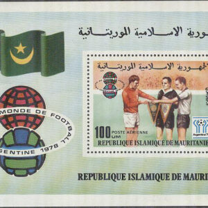 Mauretanien – M BL  19 A VM i Fotboll I Argentina 1978 I, Block **