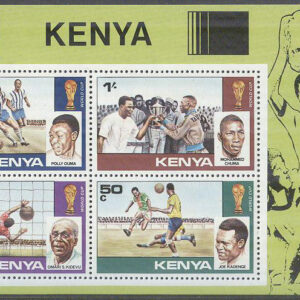 Kenya – M BL  12 VM i Fotboll i Argentina 1978, Block **