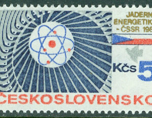 Tjeckoslovakien – M 2906 Kärnenergivetenskap, 1 kpl **