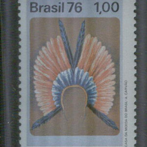 Brasilien – M 1527 Indiankultur i Brasilien – konst  1.00 Cr   **
