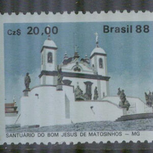 Brasilien – M 2252 Kulturarv -Kyrkor 20.00 Cz**