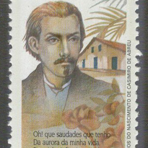 Brasilien – M 2326 Bokens dag 1989 – José Marques de Abreu 1.00 NCz **