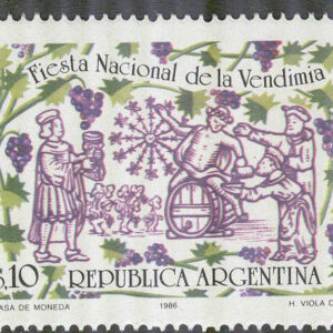 Argentina – M 1792 fest i Mendoza 1986