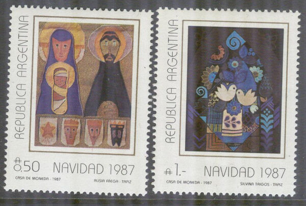 Argentina - M 1904-1905 Jul 1987 - Konst 2 kpl **