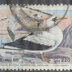 Brasilien – M 2123 Fåglar – Masksula, märke stpl