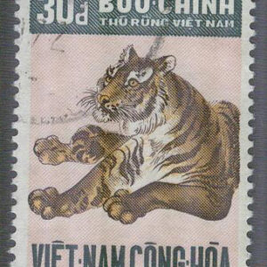 Sydvietnam – M  475 Däggdjur – Tiger, 30 D stpl