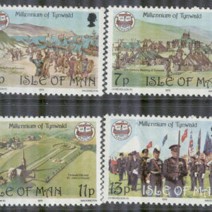 Isle of Man – M  146-149 Tynwald-Parlament I 1000 år, 4 ol **