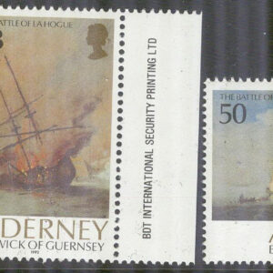 Alderney – M   55-56, 58 Fartyg – Sjöslaget vid La Hogue, 3 ol **