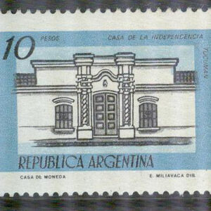 Argentina – M 1324 Byggnad i Tucumán –  Oavhängighet, 1 kpl **
