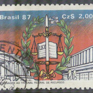 Brasilien – M 2216 Förbundsrättigheter 40 år, 1kpl stpl