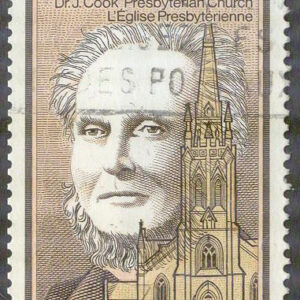 Kanada – M  596 Berömdheter – John Cook, 8 c stpl