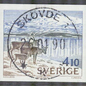 F 1602 Nationalparker 2 Padjelanta – Renar, Lyx SKÖVDE 1 26.01.90