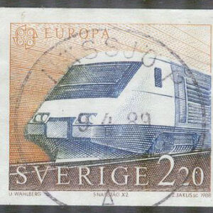 F 1518 Europa 1988 Transport ock kommunikation, Prakt NÄSSJÖ 9.4.89