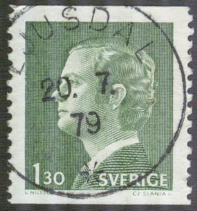 F  952 A Carl XVI Gustaf, Nära prakt LJUSDAL 20.7.79