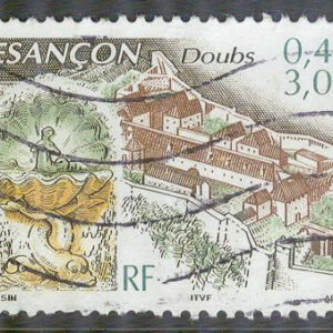 Frankrike – M 3527 Turism – Citadellet Besançon med brunn,  1 kpl stpl