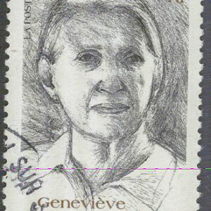 Frankrike – M 3683 Geneviève de Gaulle-Anthonioz död i 1 år, 1 kpl stpl