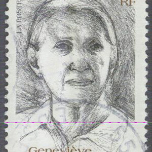 Frankrike – M 3683 Geneviève de Gaulle-Anthonioz död i 1 år, 1 kpl stpl