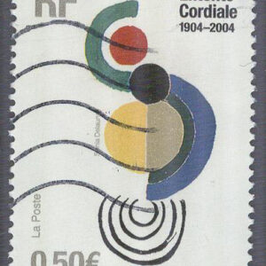 Frankrike – M 3801 Konst av Sonia Delaunay, 0.50 € stpl