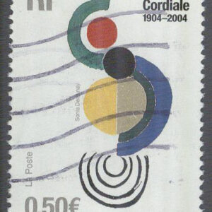 Frankrike – M 3801 Konst av Sonia Delaunay, 0.50 € stpl