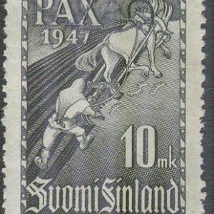 Finland – F  337 Fredsmärket – Pax, 1 kpl stpl