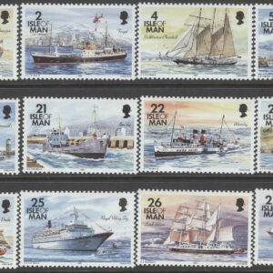 Isle of Man – M  530-541 I Fartyg bl.a. Royal Viking Sky, 12 kpl **