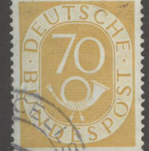 Tyskland – M  136 Posthorn, 80 Pf stpl