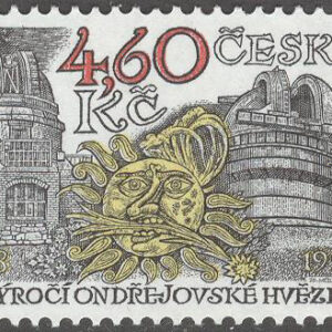 Tjeckien – M  171 Rymd – Observatoriet i Ondrejow 100 år, 1 kpl **