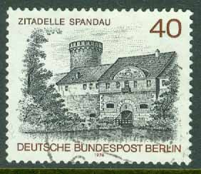Berlin – M  530 Berlinbilder. Zitadelle Spandau, 40 Pf stpl