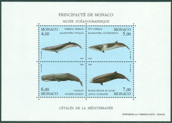 Monaco - M BL  58 Valar II, block kpl **