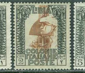 Italienska Libyen – M   24-26 Legionär, 3 ol *
