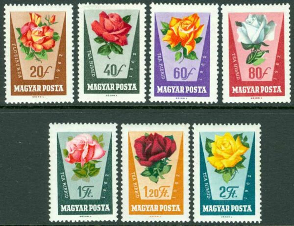 Ungern - M 1856-1862 A Rosor, 7 kpl **, ktt