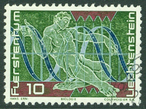 Liechtenstein – M  508 Liechtenstein 250 år, 10 Rp stpl