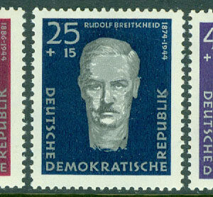 DDR – M  606-608 A Berömda personer, 3 kpl **