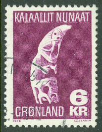 Grönland – F  111 Tupilak, 1 kpl stpl