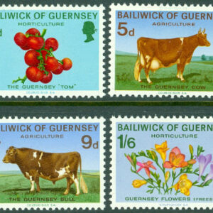 Guernsey – M   31-34 Inhemskt jordbruk, 4 kpl **