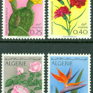 Algeriet – M  517-520 Blommor, 4 kpl **
