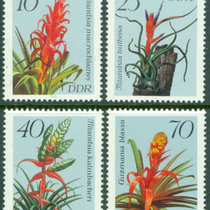 DDR – M 3149-3152 Bromelior, 4 kpl **
