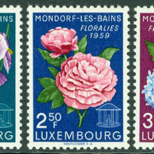 Luxemburg – M  606-608 Blomfest i Bad Mondorf III, 3 kpl **